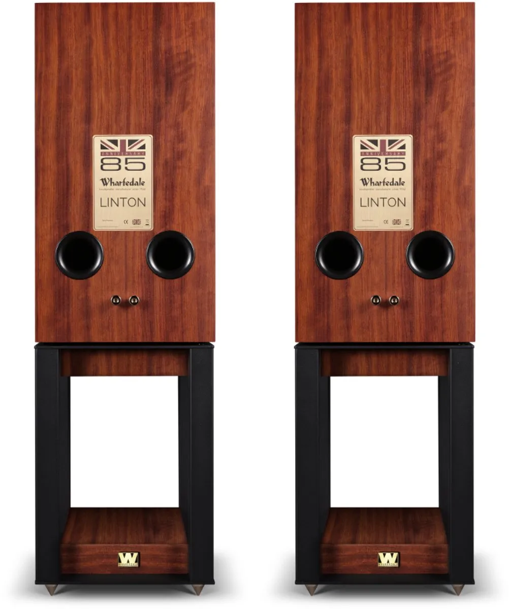 Wharfedale Linton Speakers Hifi Set 200W - 2 Stuks Mahogany