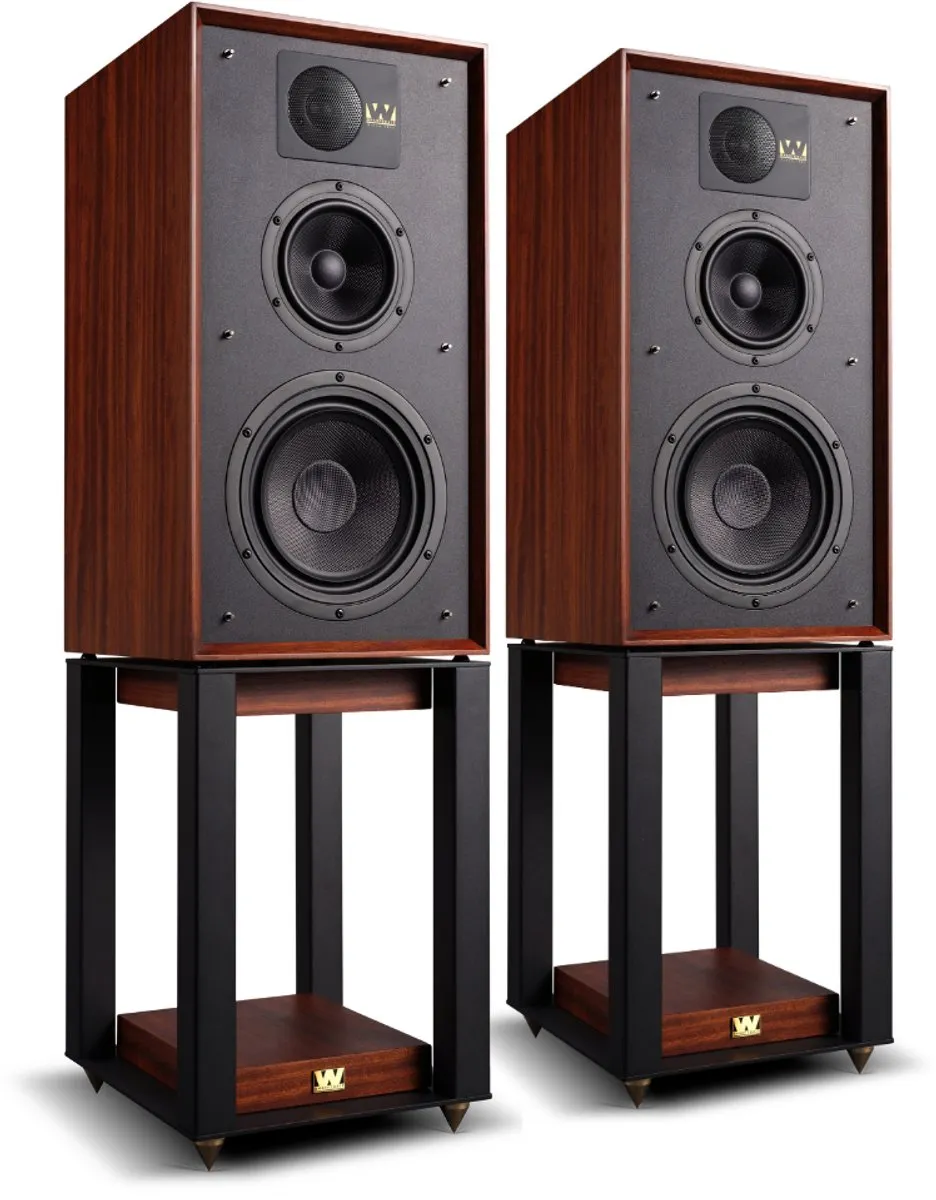 Wharfedale Linton Speakers Hifi Set 200W - 2 Stuks Mahogany