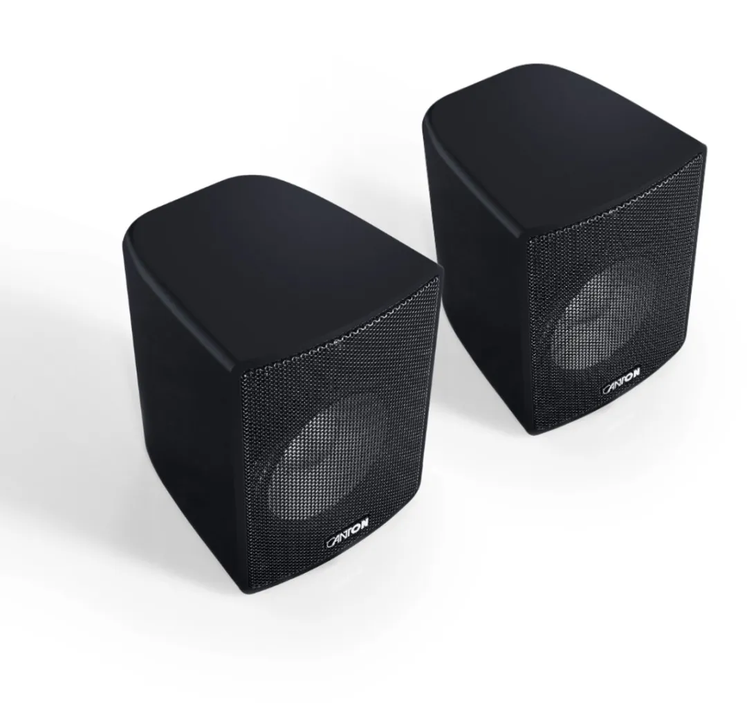 Canton Plus MX.3 Passieve Luidsprekers - 70W - Set van 2 - Zwart
