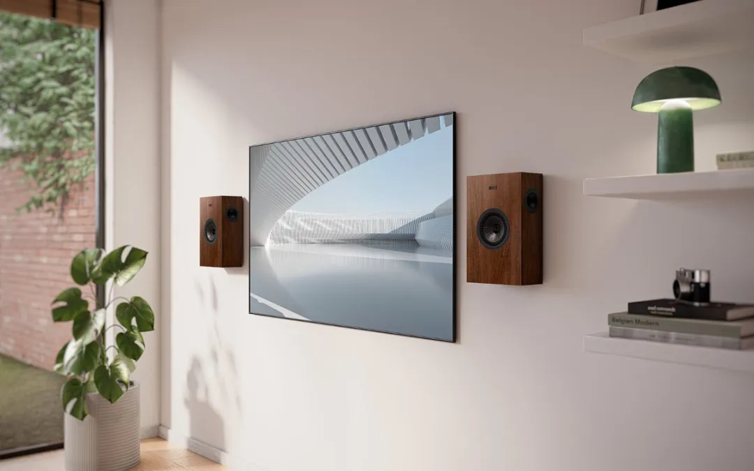 KEF Q4 Meta Wandluidspreker - Walnoot