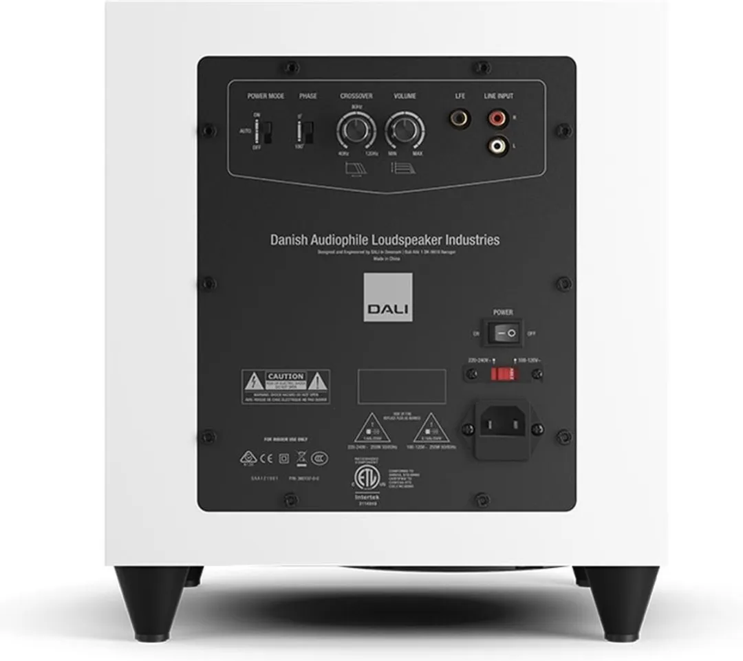 Dali SUB C-8 D Subwoofer 220W - Wit