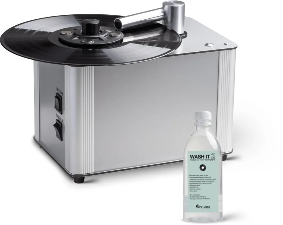 Pro-Ject VC-E2 Platenwasmachine 500ml - Zilver