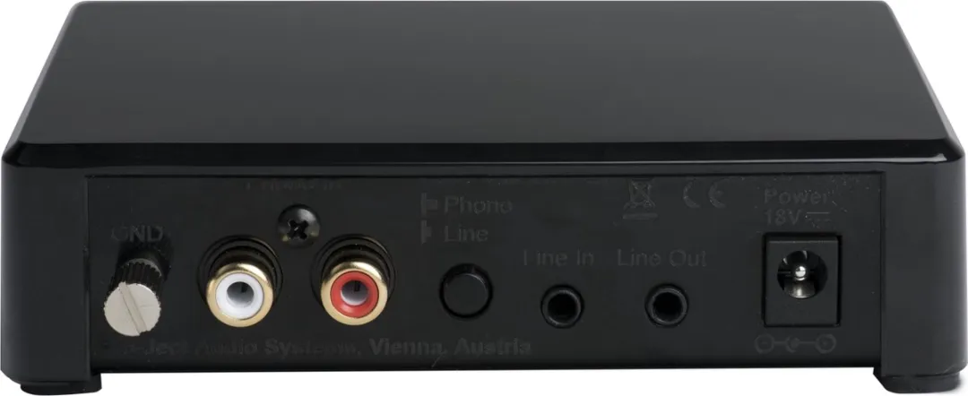 Pro-Ject Phono Box E MM PHONO-BOX-E-BLACK Voorversterker - Zwart