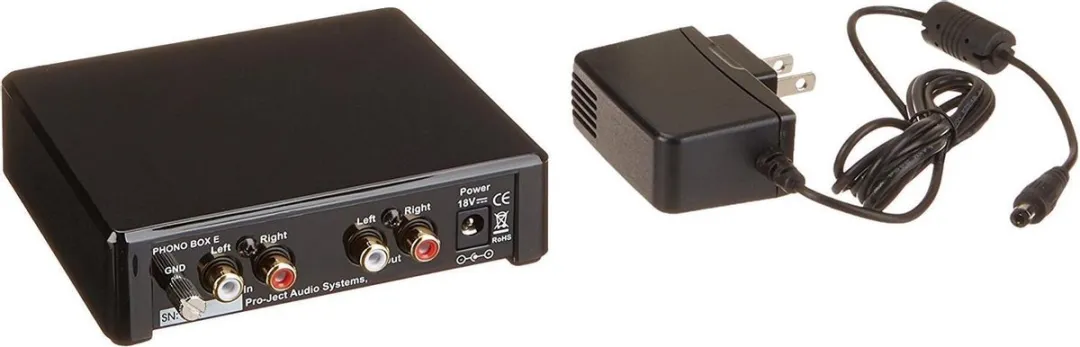 Pro-Ject Phono Box E MM PHONO-BOX-E-BLACK Voorversterker - Zwart