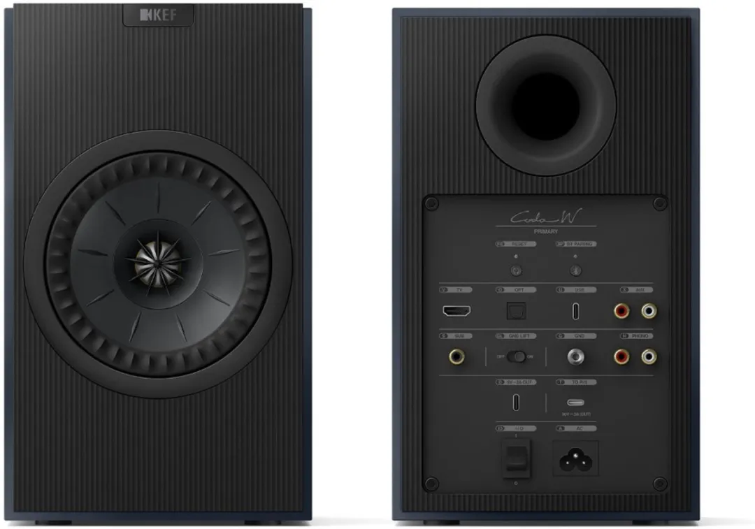 Kef Coda W Actieve HiFi-Luidspreker - Midnight Blue (Paar)
