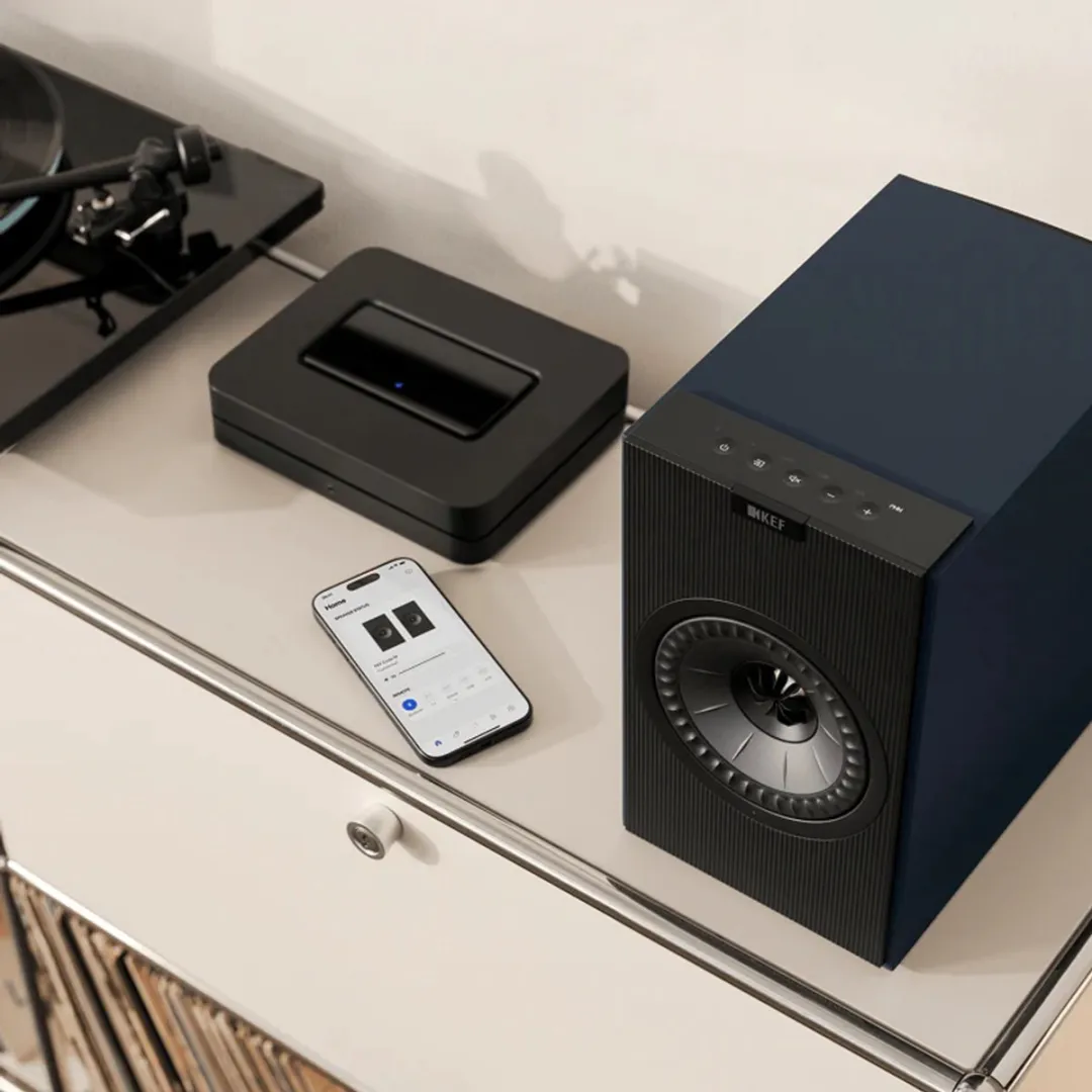 KEF Coda W Actieve Luidspreker - Midnight Blue Paar - afbeelding 6 van 6