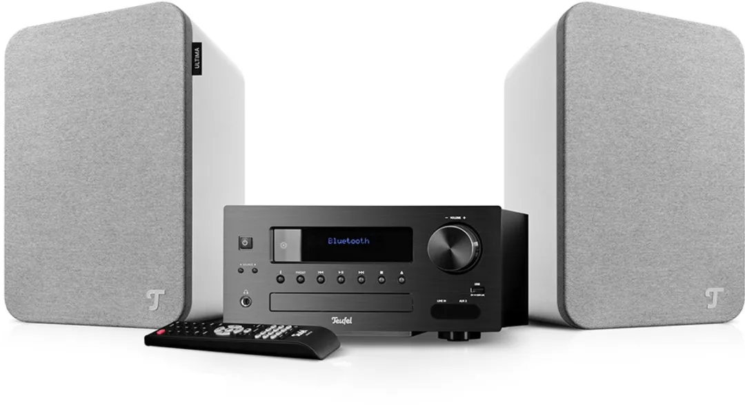 Teufel ULTIMA 20 KOMBO 2 Hifi-set - 2x Boekenplankspeakers - wit - afbeelding 6 van 6