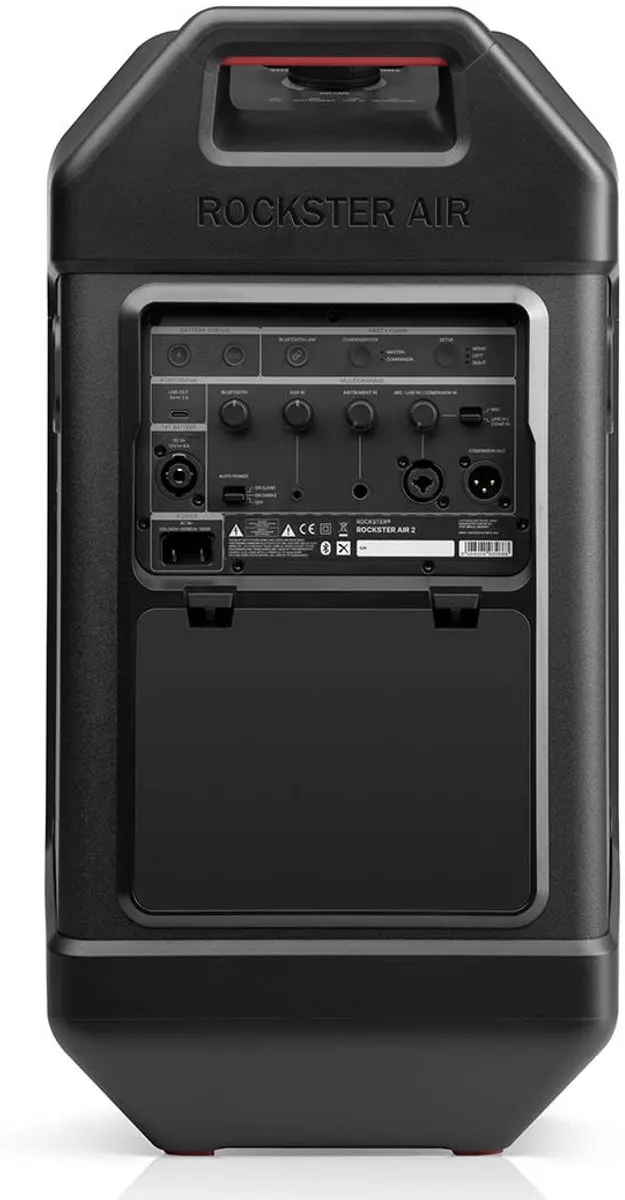 Teufel ROCKSTER AIR 2 Draadloze Bluetooth Speaker - 58u - 115dB - Zwart