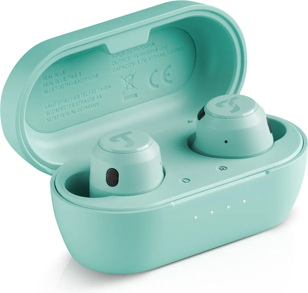 Teufel REAL BLUE TWS 3 Draadloze Oortjes - nevelgroen - afbeelding 6 van 6