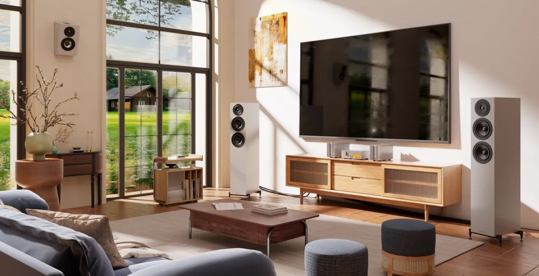 Wharfedale Diamond 12.4i Vloerstaande Speaker - 150W - 2 Stuks - Grijs
