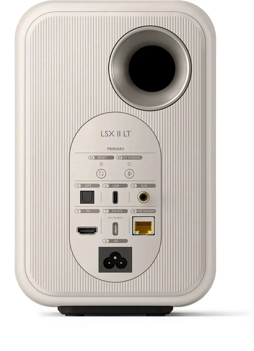 KEF LSX II LT Draadloze HiFi-luidsprekers - Wit