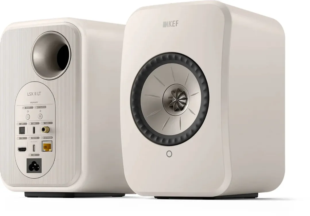 KEF LSX II LT Draadloze HiFi-luidsprekers - Wit