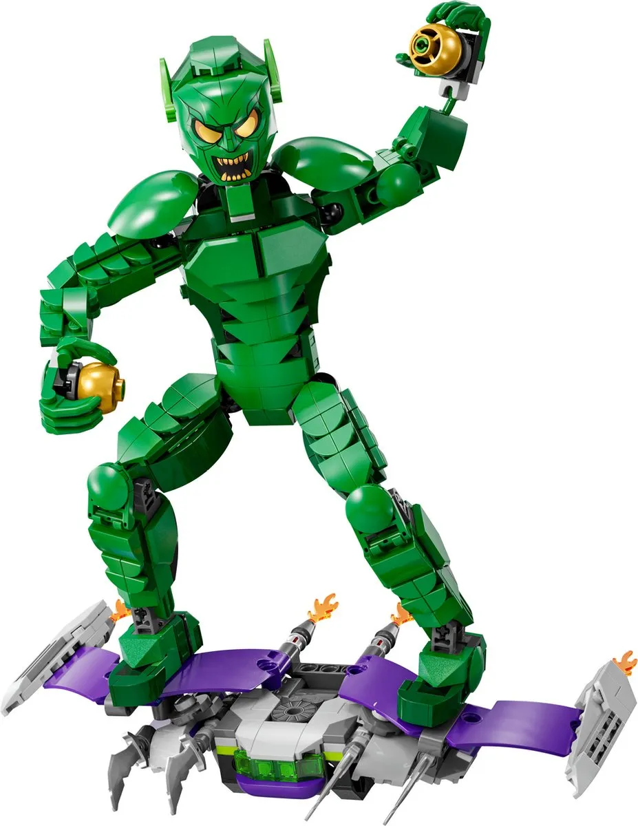 LEGO Marvel Super Heroes Green Goblin 76284 Bouwfiguur - 471 Stukken - afbeelding 6 van 6