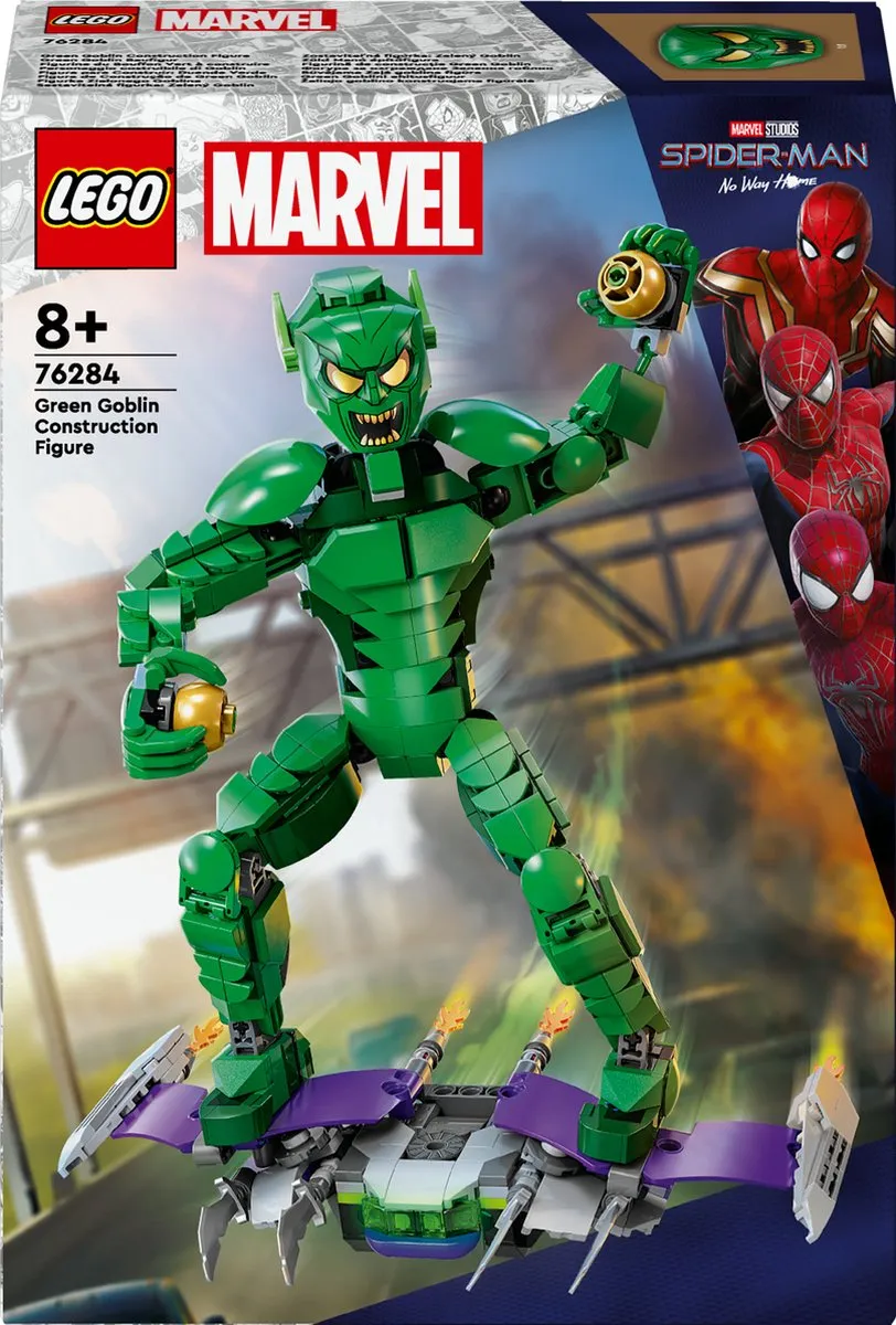 LEGO Marvel Super Heroes Green Goblin 76284 Bouwfiguur - 471 Stukken