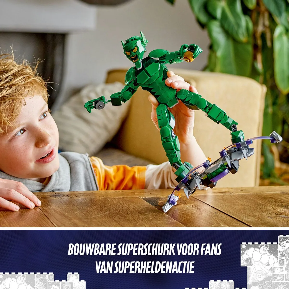 LEGO Marvel Super Heroes Green Goblin 76284 Bouwfiguur - 471 Stukken