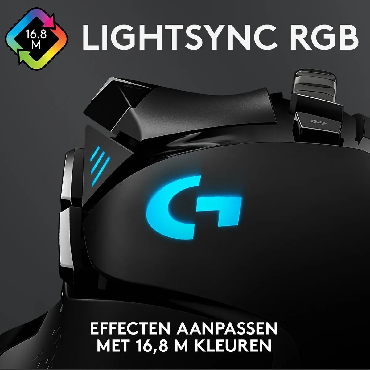 Logitech G G502 HERO Bedrade Gaming Muis 25.600 DPI - Zwart