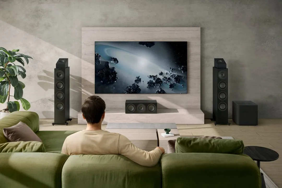 KEF Q8 Meta Atmos Speaker - Zwart