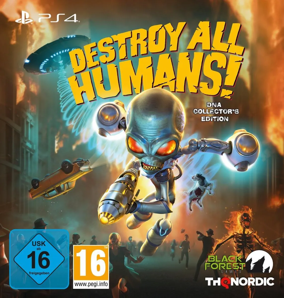 THQ Nordic Destroy All Humans DNA Collector's Edition PS4