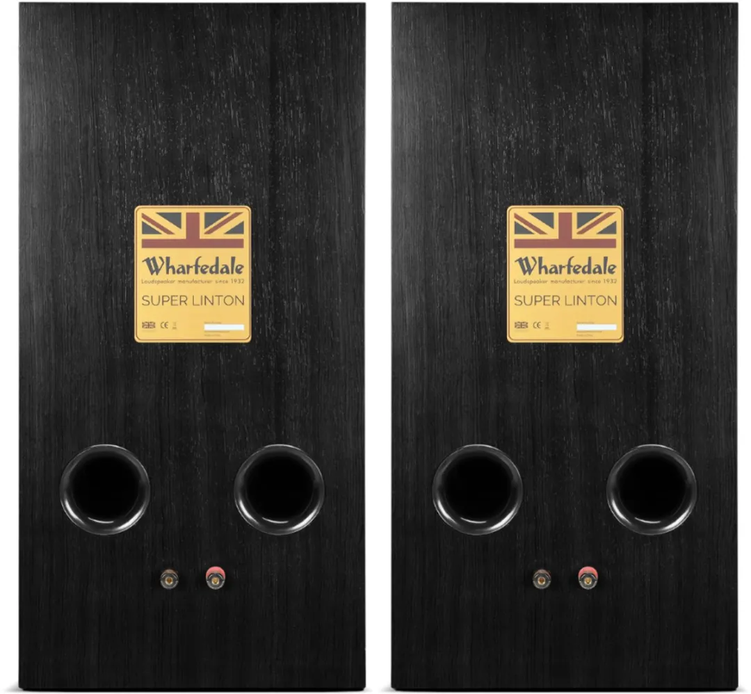 Wharfedale Super Linton Standmount - Kevlar Woofer - AMT Tweeter - Zwart