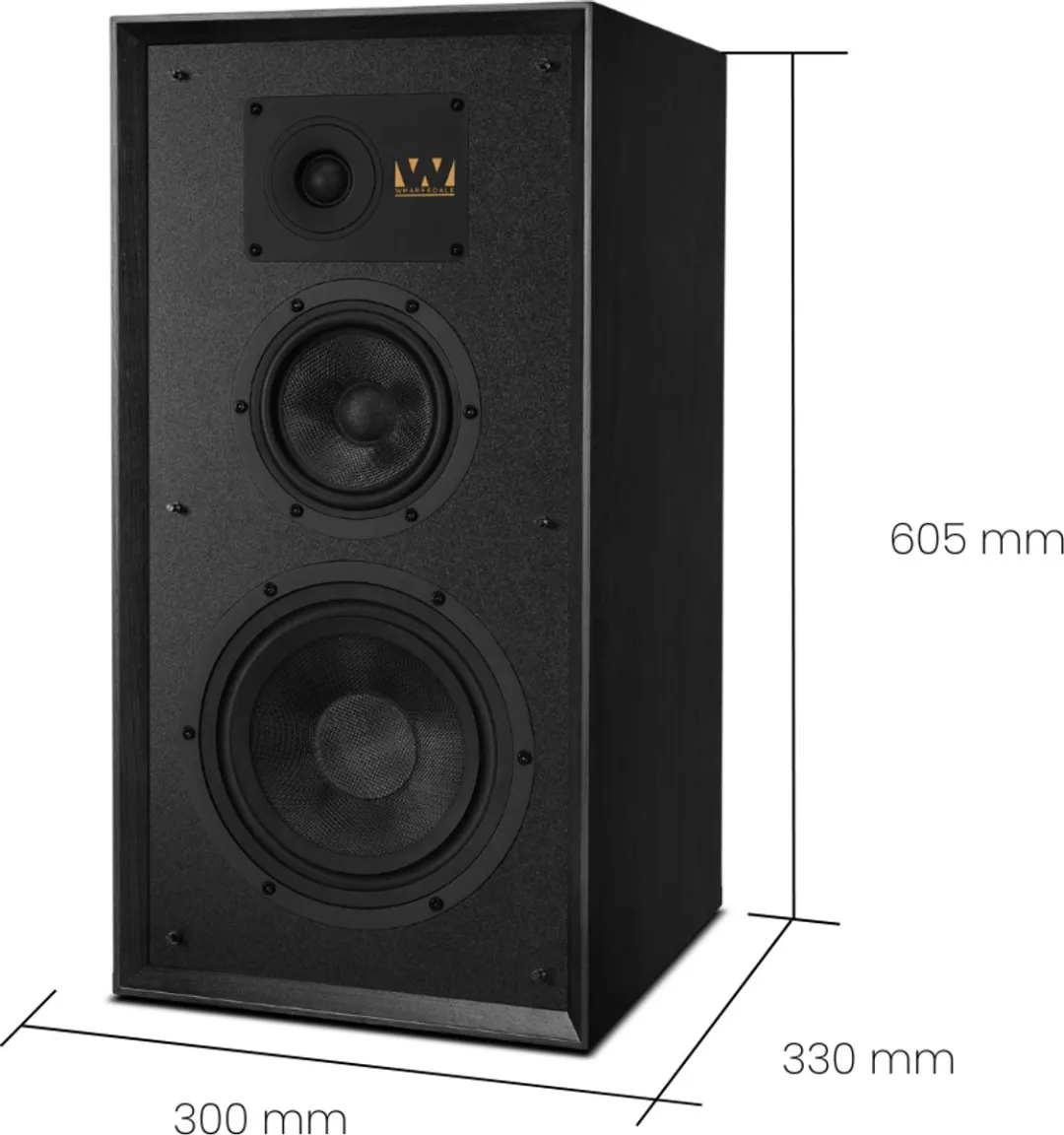 Wharfedale Super Linton Standmount - Kevlar Woofer - AMT Tweeter - Zwart