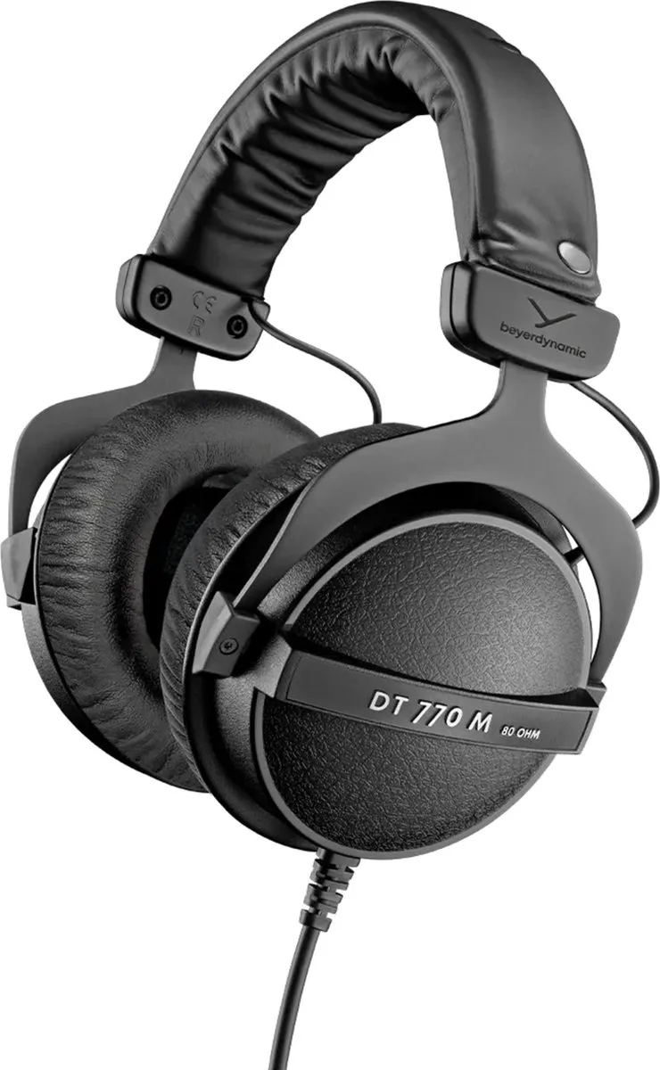 beyerdynamic DT 770 M Gesloten Koptelefoon 80 Ohm - Zwart - afbeelding 6 van 6