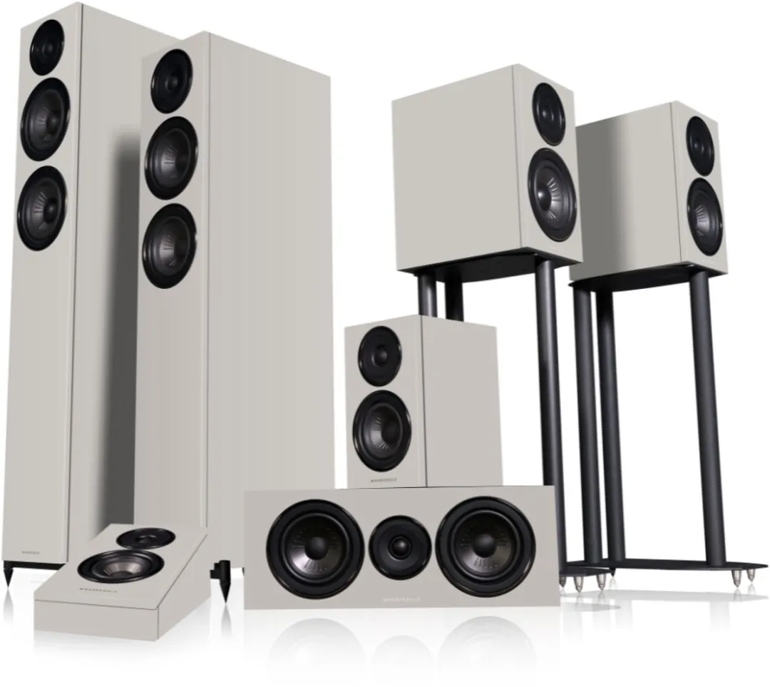 Wharfedale Diamond 12.0i Boekenplankluidsprekers - 100W - Grijs