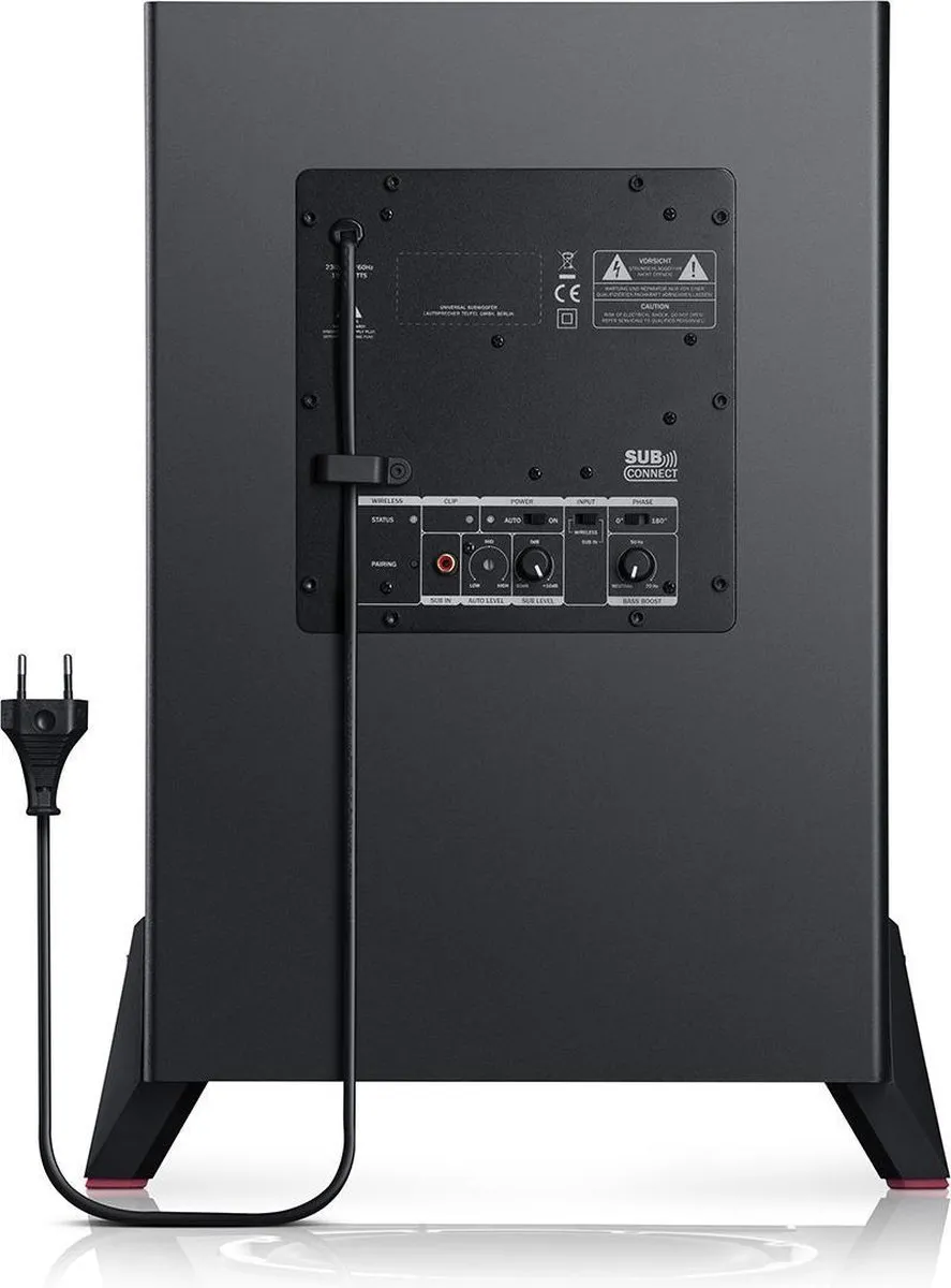 Teufel T 10 Subwoofer PA - 150W - Zwart