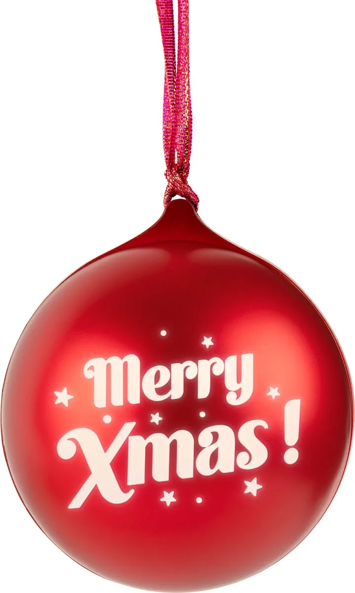 Bigben EPOK Lichtgevende Kerstbal - Bluetooth Speaker 10W - Rood
