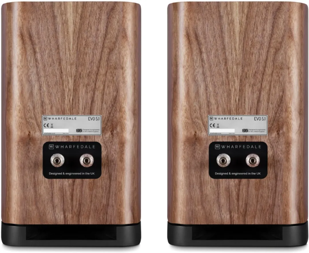 Wharfedale EVO 5.1 Passieve Boekenplankluidsprekers - 100W - Walnoot