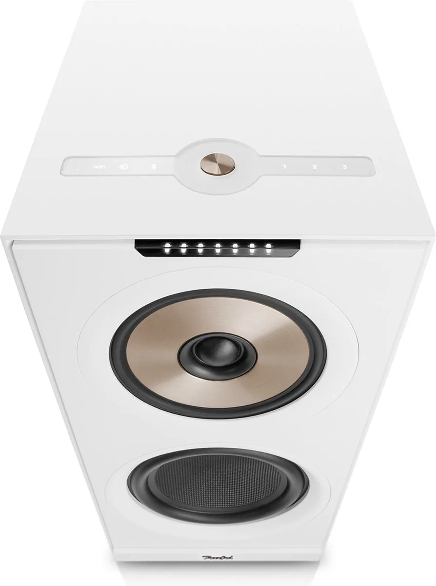 Teufel STEREO M 2 Boekenplankspeakers - Set van 2 - Wit