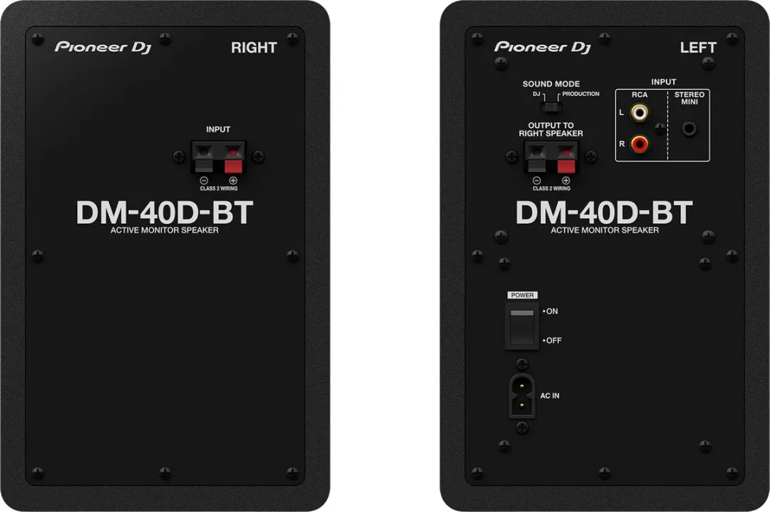 Pioneer DM-40D-BT Luidspreker - 38W - Zwart