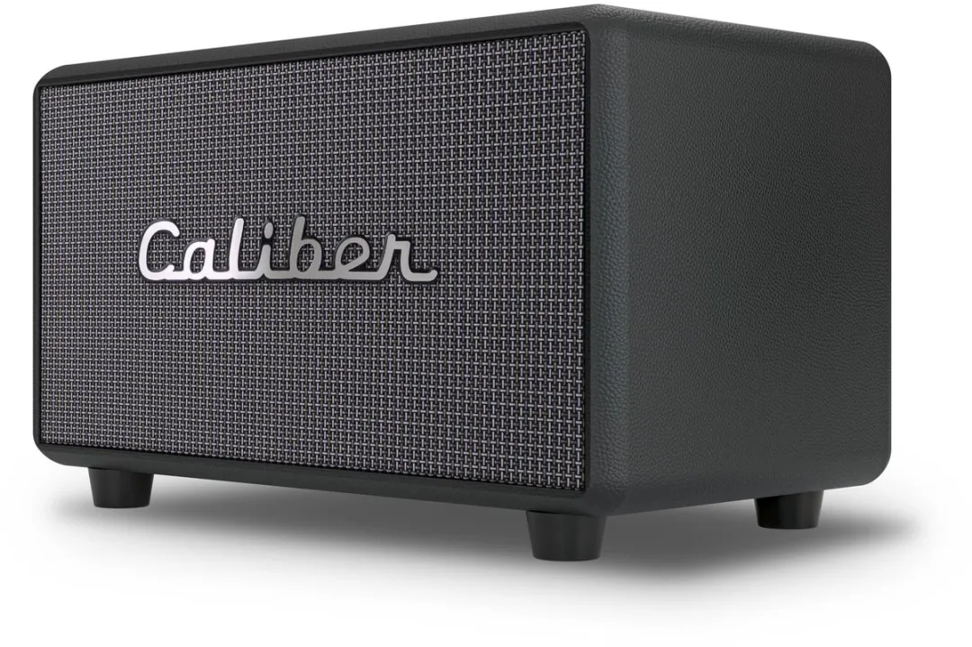 Caliber Retro Speaker HFG411BT - 200W Bluetooth - TWS - Zwart
