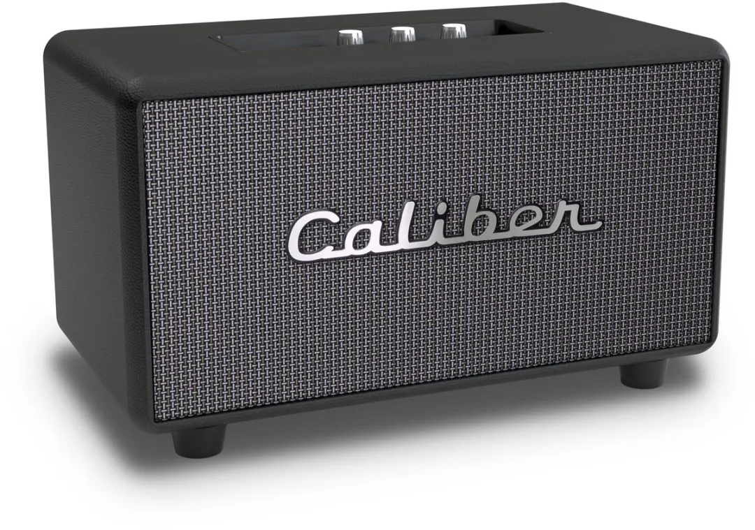Caliber Retro Speaker HFG411BT - 200W Bluetooth - TWS - Zwart