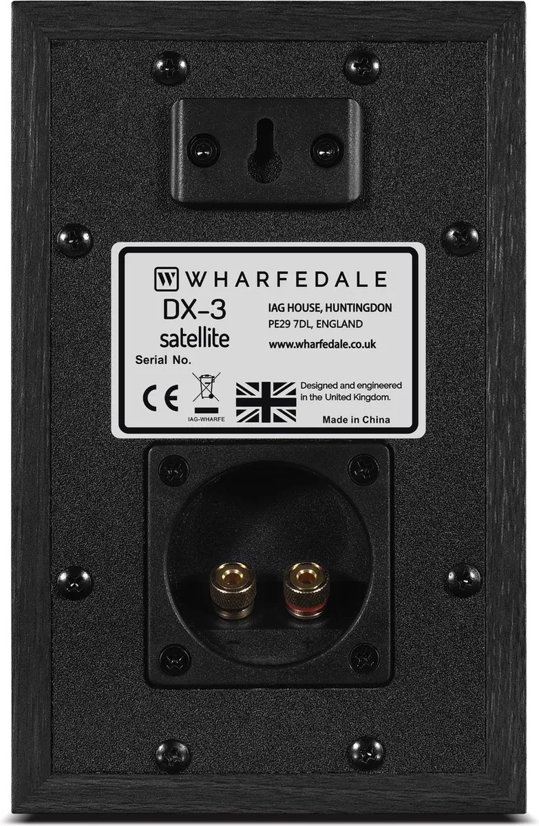 Wharfedale DX-3 5.1 Surround Set - 100W - Zwart