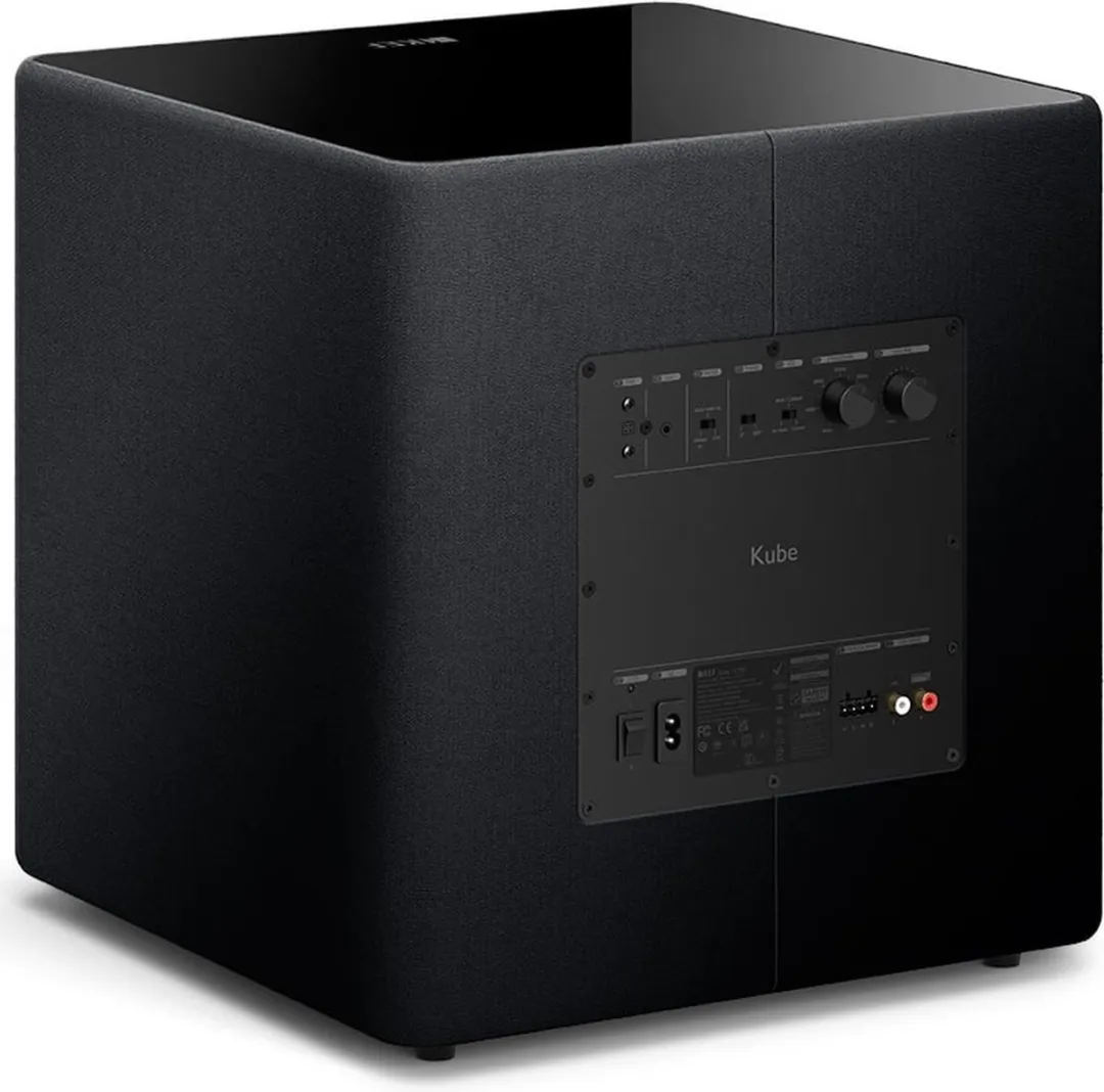 KEF Kube 12 MIE Actieve Subwoofer - 300W - Zwart