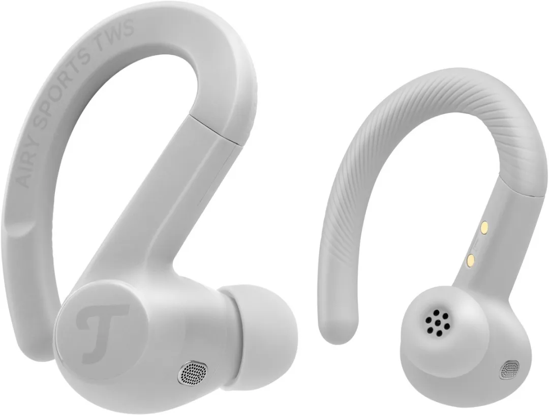 Teufel AIRY SPORTS TWS 2 - Bluetooth In-Ear Sport - 58 uur - Moon Gray