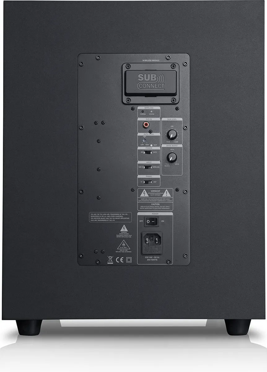 Teufel S 6000 SW Actieve Subwoofer - 250W - THX - Zwart