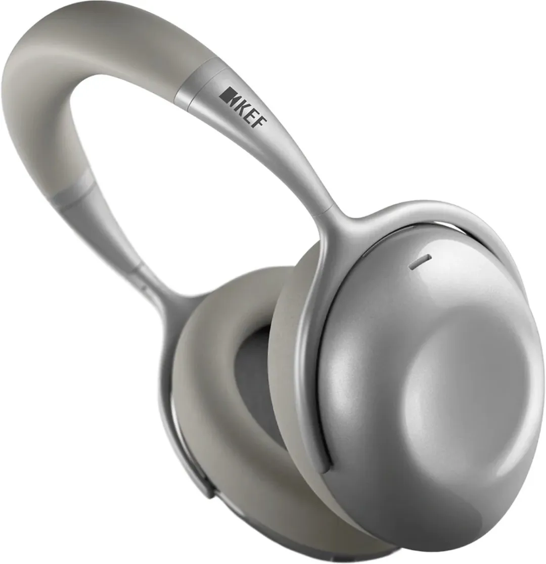 KEF Mu7 Draadloze Hoofdtelefoon - Zilver - afbeelding 6 van 6