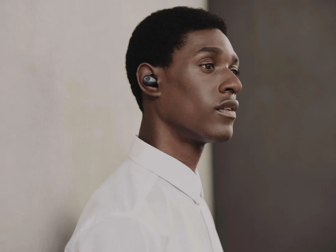 KEF MU3 True Wireless Oordopjes - Houtskool