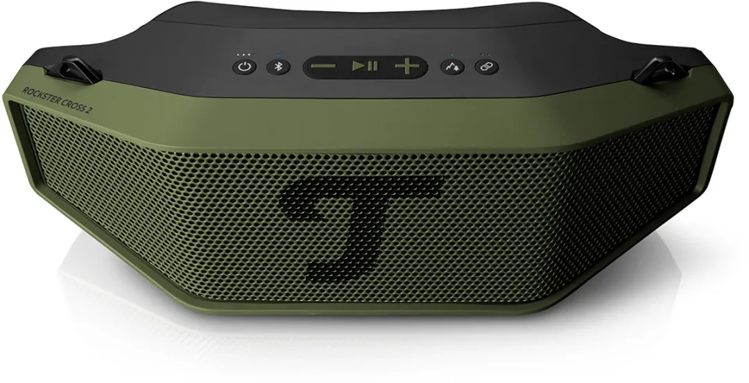 Teufel ROCKSTER CROSS 2 Draagbare Bluetooth Speaker - 39W - Black & Green