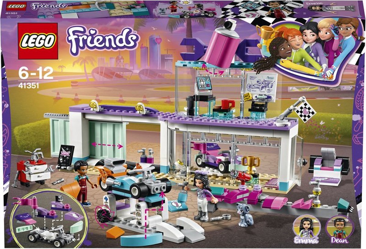 LEGO Friends Kart Creatieve Tuningshop - 41351