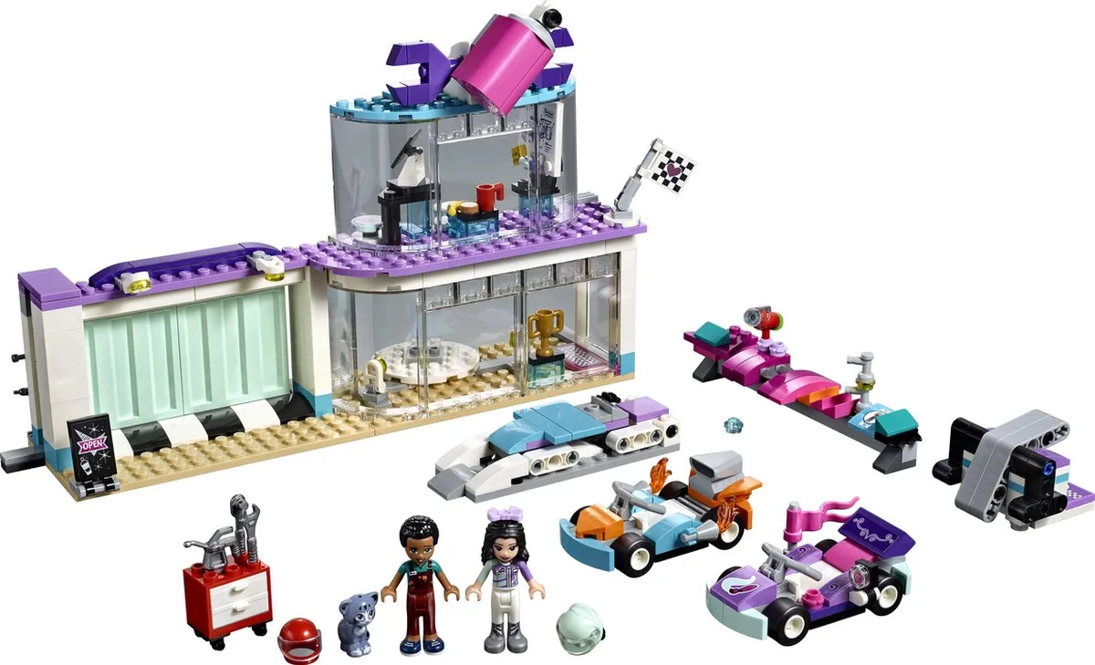 LEGO Friends Kart Creatieve Tuningshop 41351 - Paars