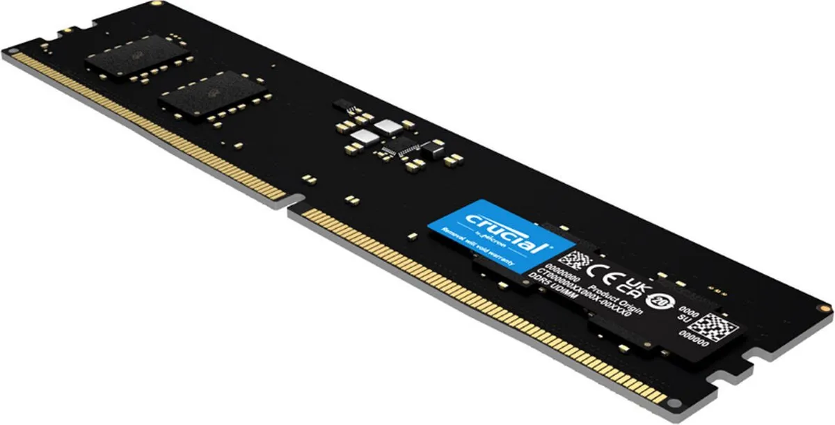 Crucial CT8G48C40U5 DDR5 RAM - 8GB 4800MHz