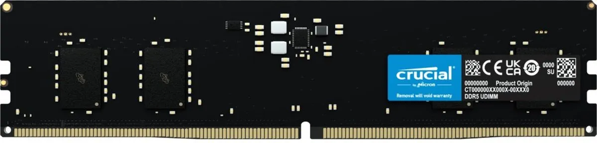 Crucial CT8G48C40U5 DDR5 RAM - 8GB 4800MHz