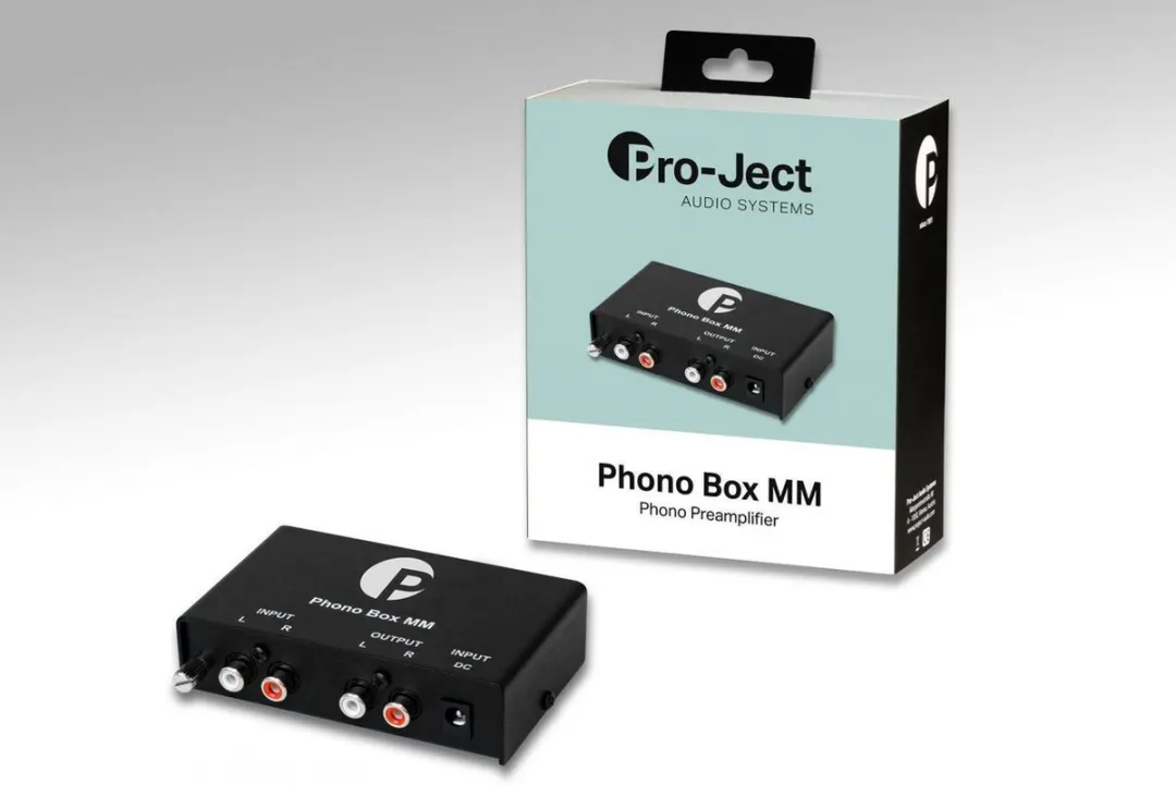 Pro-Ject PhonoBox MM Phonovorversterker - Zwart