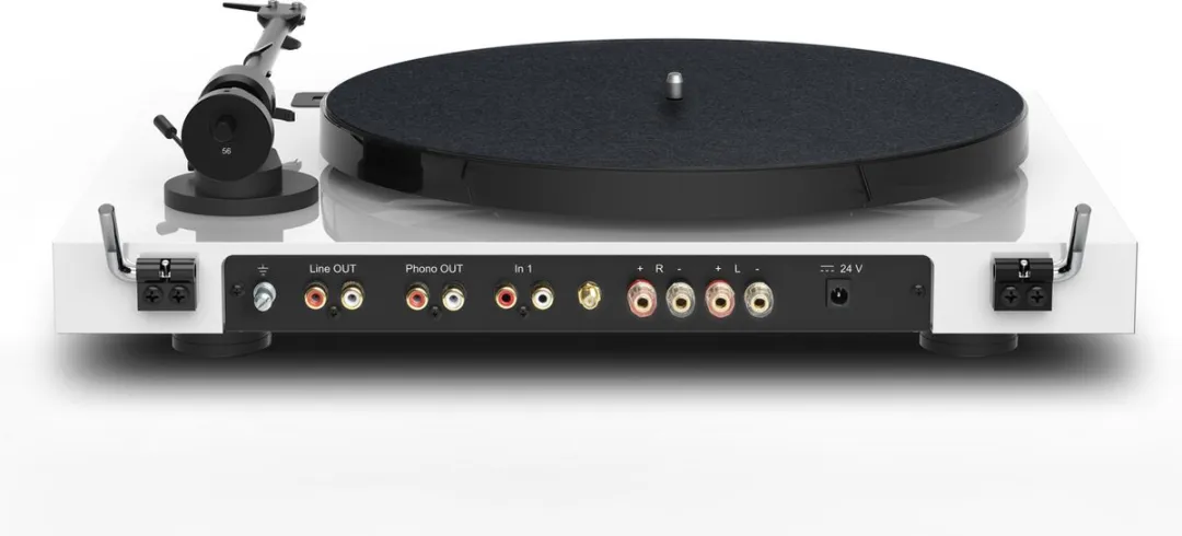 Pro-Ject Jukebox E1 OM5e Platenspeler Versterker 2x25W - Wit