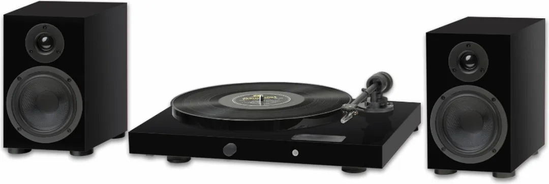 Pro-Ject Jukebox E1 Set - Draaitafel met Speaker Box 5E - Zwart