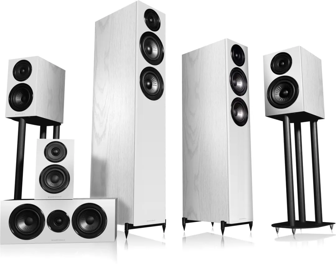 Wharfedale Diamond 12.4 Vloerstaande Speakers - Wit