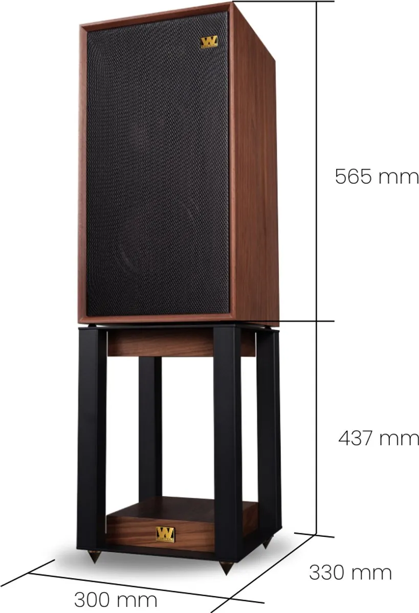 Wharfedale Linton Speakers 3-weg Set - 200W - Walnoot