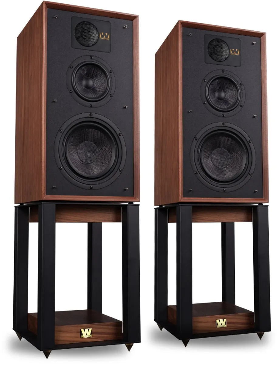 Wharfedale Linton Speakers 3-weg Set - 200W - Walnoot